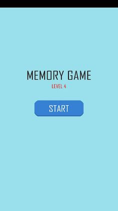 Memory Game 2020 - Screenshot 1