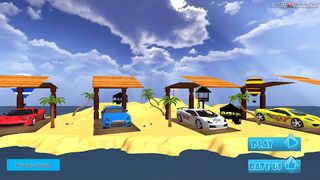 Beach Water Surfing Car Games - Screenshot 3
