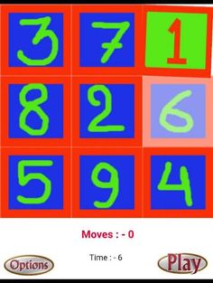 Puzzle 1 2 3 Game - Screenshot 1