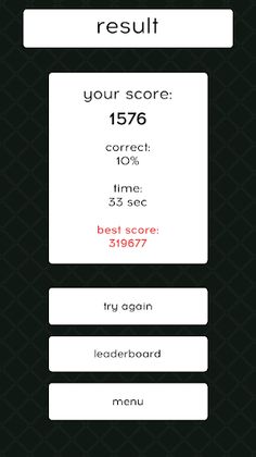 Stroop effect - Screenshot 3