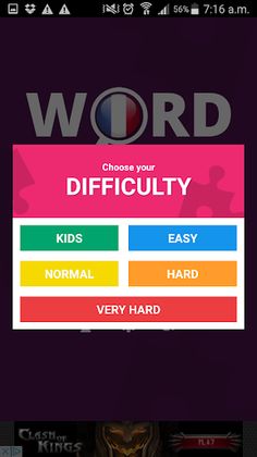 Learn French Word Search Game - Screenshot 2