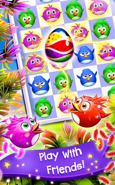 Birds Pop Mania: Match 3 Games - Screenshot 3