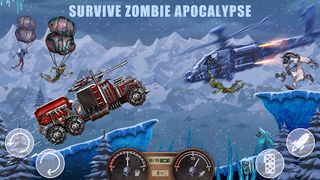 Zombie Hill Racing PRO - Climb - Screenshot 1