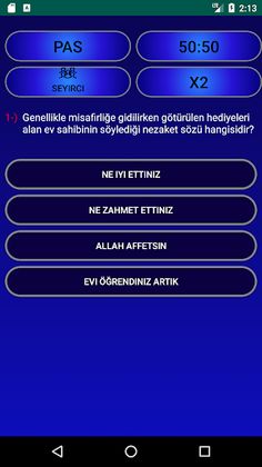 Kim Milyoner? Sorulmuş 15.000  - Screenshot 2