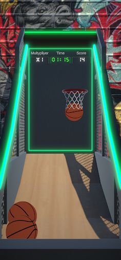 Hoop shots. Arcade. - Screenshot 3