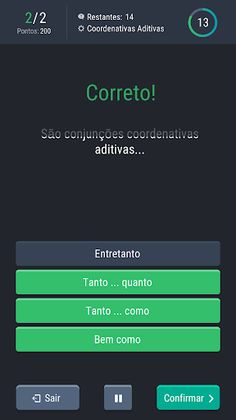 Decore as Conjunções! - Screenshot 4