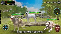 Wild Wolf Simulator Games - Screenshot 3