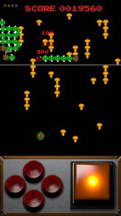 Retro Centipede infest - Screenshot 1