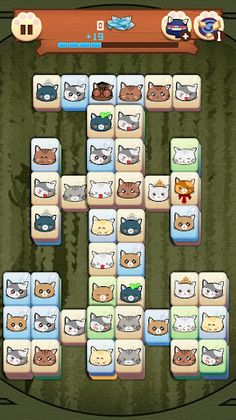 Hungry Cat Mahjong HD - Screenshot 4