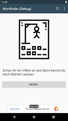Hangman / Wortfinder - Screenshot 1
