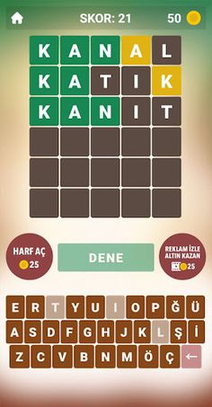 Kelimele - Kelime Tamamla - Screenshot 4