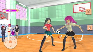 anime girl high school life 3d - Screenshot 3
