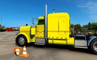 US Truck Parking Game 3D - Screenshot 1