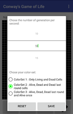 Conway's Game of Life - Screenshot 2