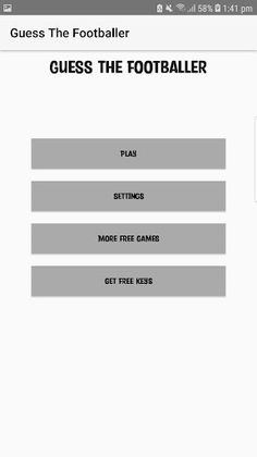 Guess The Footballer - Screenshot 1