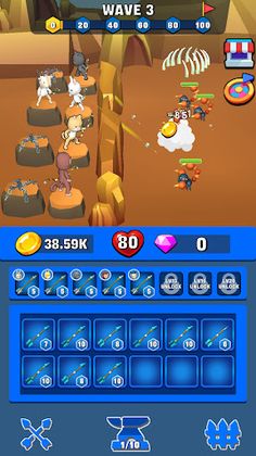 Idle Archer Defense - Screenshot 2