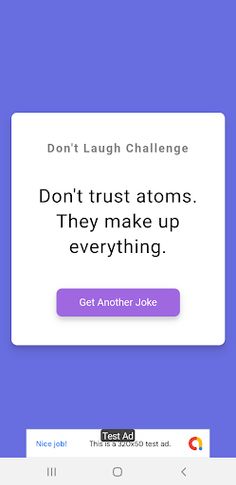 Dad joke challenge - Screenshot 1