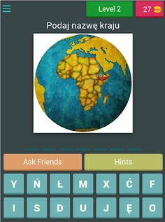 Mapa polityczna Afryki - quiz - Screenshot 3