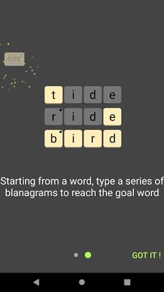 Blanagram - word puzzles - Screenshot 2
