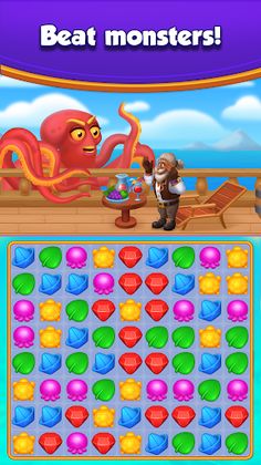 Royal Island: PvP Match 3 Game - Screenshot 2