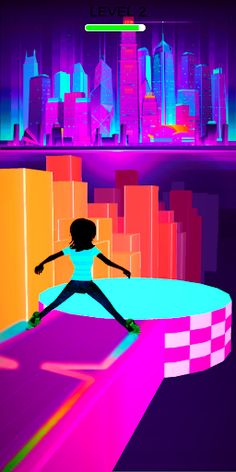 Skypunk Skate Roller - EDM Mus - Screenshot 4