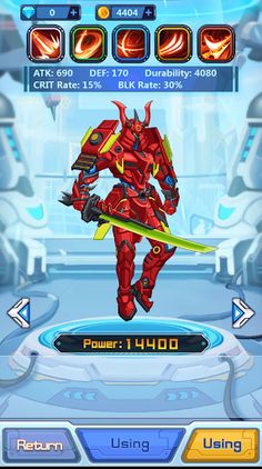 Mecha Warriors - Screenshot 2