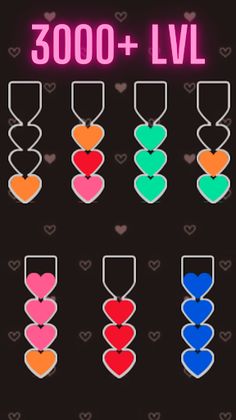 Sort hearts Puzzle: Color Game - Screenshot 4