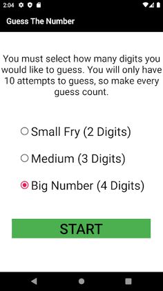 Guessing Numbers - Screenshot 2