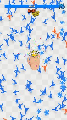 God Hand – Stickman Slap Smash - Screenshot 1