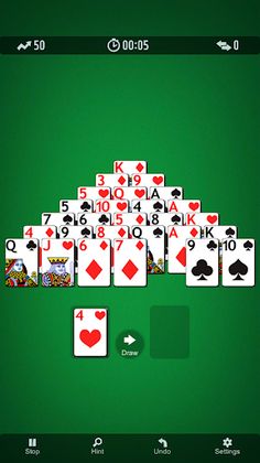 Solitaire: Pyramid - Screenshot 1