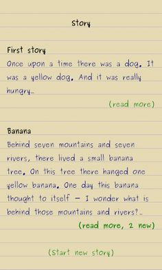 Story - Screenshot 1