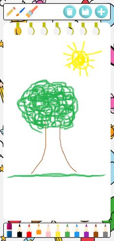 Kids Drawing: Paint for kids! - Screenshot 4