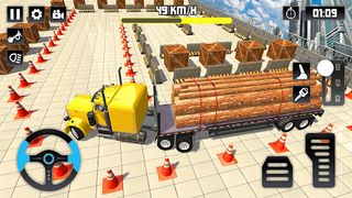 Log Transporter Truck Parking - Screenshot 1