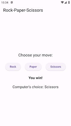 Rock-Paper-Scissors - Screenshot 2