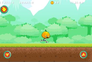 Ninja Pumpkin jump - Screenshot 3