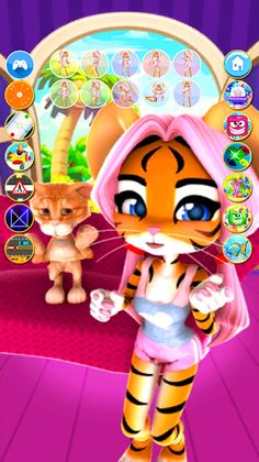 Cat: Talking Cat Virtual Pet - Screenshot 2