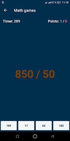 math games - Screenshot 2