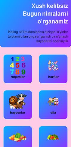 KidsUZ - Screenshot 2