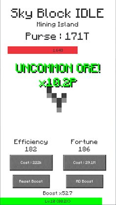 Sky Block IDLE - Screenshot 2