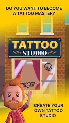 Tattoo Studio Ink Drawing Game - Screenshot 1