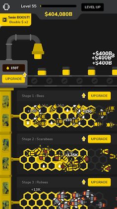 Idle Bee Factory Tycoon - Screenshot 3