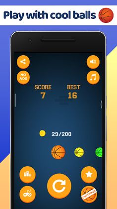 Flappy Basketball – Flick Tap - Screenshot 3
