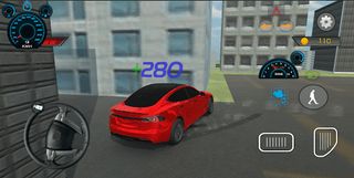 Tesla Car Drifting Game 3D - Screenshot 2