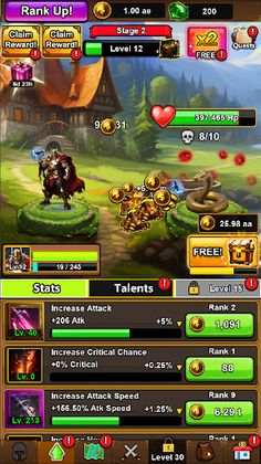 Idle Heroes Afk RPG - Screenshot 1