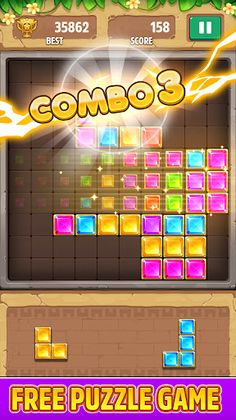 Jewel Block Puzzle Game - Screenshot 2
