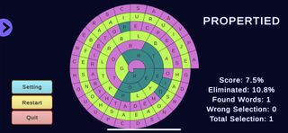 WordSpiral - Screenshot 3