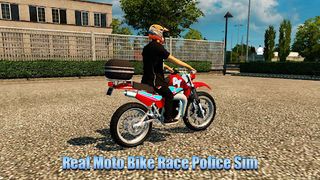Real Moto Bike Race Police Sim - Screenshot 1