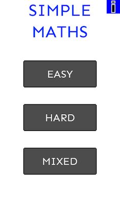 Simple Maths - Screenshot 1