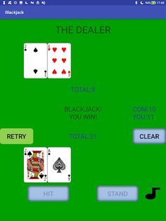 Simple Blackjack - Screenshot 2