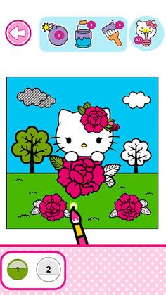 Hello Kitty: Coloring Book - Screenshot 1